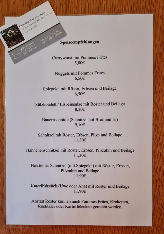 "Altes Stellwerk Frose" Am Froser See 外观 照片