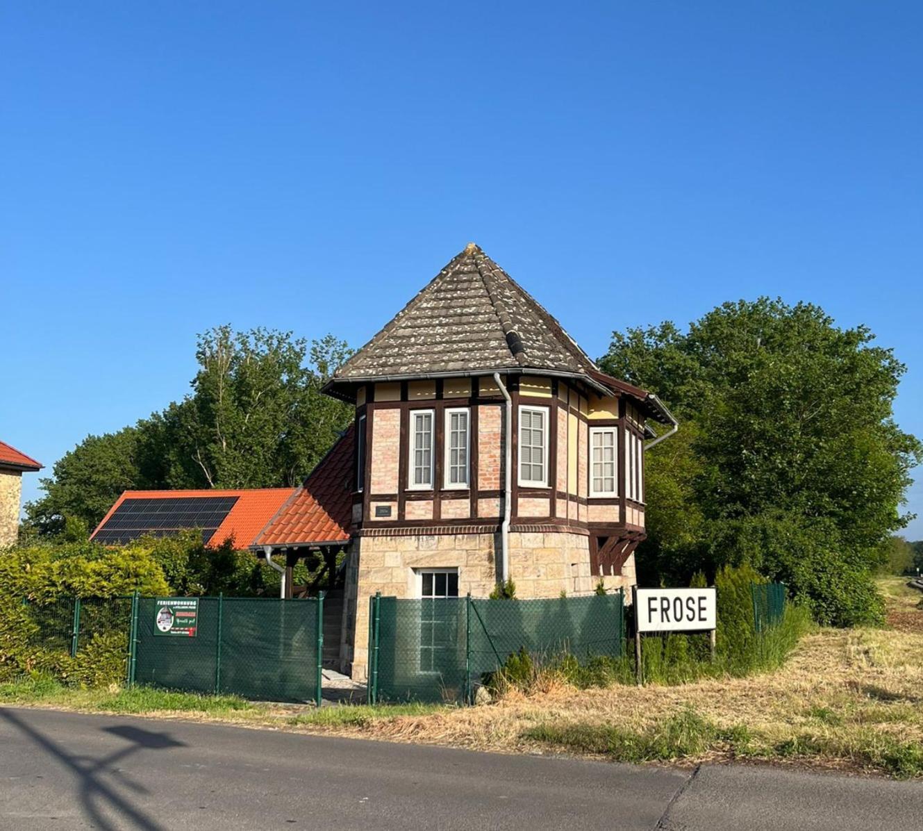 "Altes Stellwerk Frose" Am Froser See 外观 照片